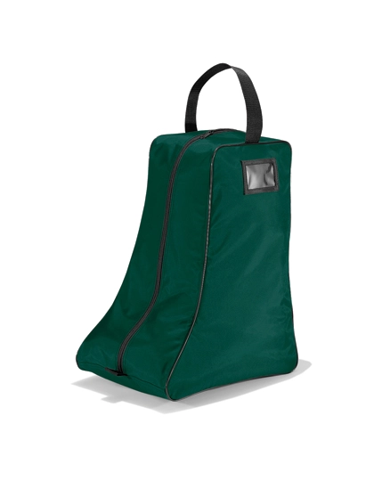 Boot Bag zum Besticken und Bedrucken in der Farbe Bottle Green-Black mit Ihren Logo, Schriftzug oder Motiv.