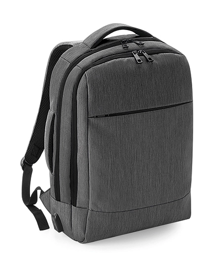 Q-Tech Charge Convertible Backpack zum Besticken und Bedrucken mit Ihren Logo, Schriftzug oder Motiv.