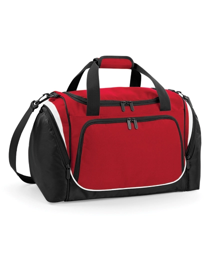 Pro Team Locker Bag zum Besticken und Bedrucken in der Farbe Classic Red-Black-White mit Ihren Logo, Schriftzug oder Motiv.