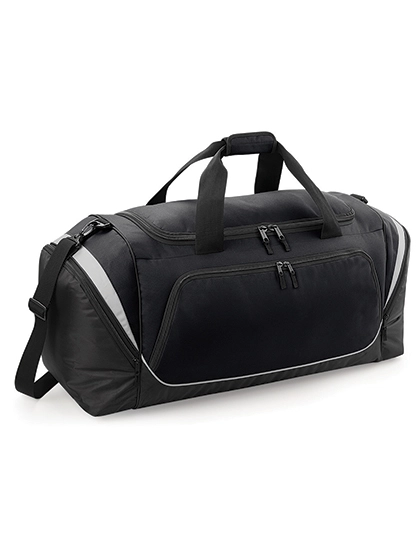 Pro Team Jumbo Kit Bag zum Besticken und Bedrucken in der Farbe Black-Light Grey mit Ihren Logo, Schriftzug oder Motiv.