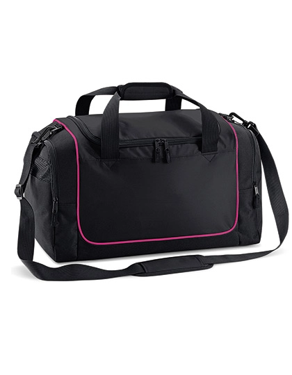 Teamwear Locker Bag zum Besticken und Bedrucken in der Farbe Black-Fuchsia mit Ihren Logo, Schriftzug oder Motiv.