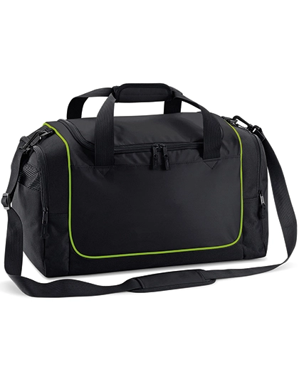 Teamwear Locker Bag zum Besticken und Bedrucken in der Farbe Black-Lime Green mit Ihren Logo, Schriftzug oder Motiv.