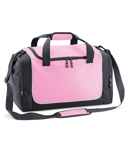 Teamwear Locker Bag zum Besticken und Bedrucken in der Farbe Classic Pink-Graphite Grey-White mit Ihren Logo, Schriftzug oder Motiv.
