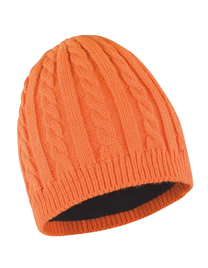 Mariner Knitted Hat zum Besticken und Bedrucken in der Farbe Burnt Orange mit Ihren Logo, Schriftzug oder Motiv.