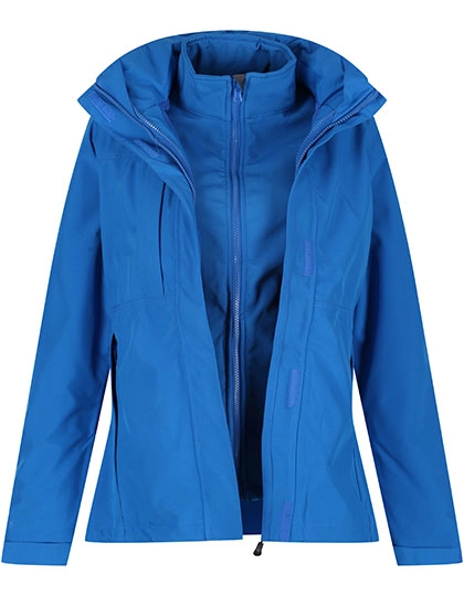 Women´s Jacket - Kingsley 3in1 zum Besticken und Bedrucken in der Farbe Oxford Blue mit Ihren Logo, Schriftzug oder Motiv.