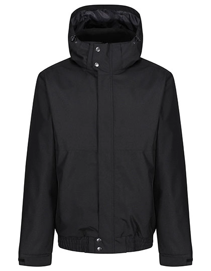 Blockade Waterproof Jacket zum Besticken und Bedrucken in der Farbe Black mit Ihren Logo, Schriftzug oder Motiv.