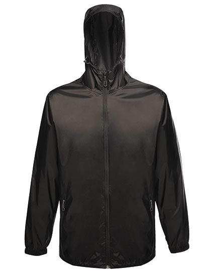 Pro Packaway Breathable Jacket zum Besticken und Bedrucken in der Farbe Black mit Ihren Logo, Schriftzug oder Motiv.