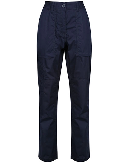 Women´s Action Trouser zum Besticken und Bedrucken in der Farbe Navy mit Ihren Logo, Schriftzug oder Motiv.