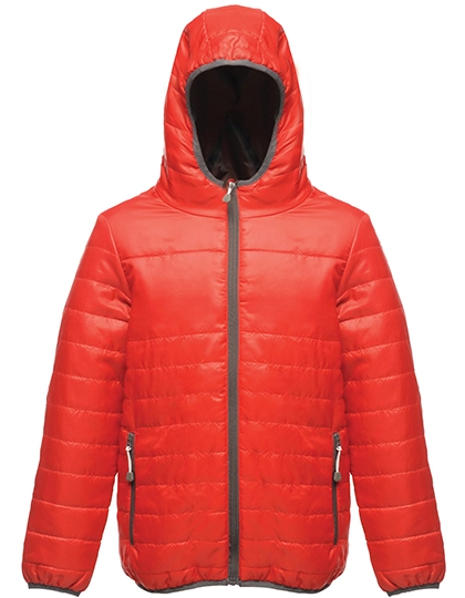 Kids´ Stormforce Thermal Jacket zum Besticken und Bedrucken in der Farbe Classic Red mit Ihren Logo, Schriftzug oder Motiv.