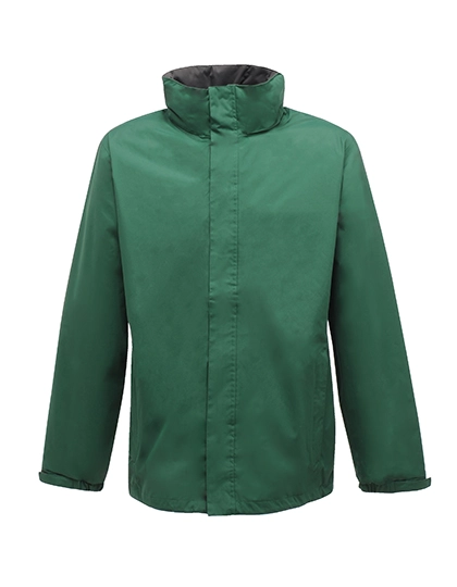 Ardmore Jacket zum Besticken und Bedrucken in der Farbe Bottle Green-Seal Grey (Solid) mit Ihren Logo, Schriftzug oder Motiv.