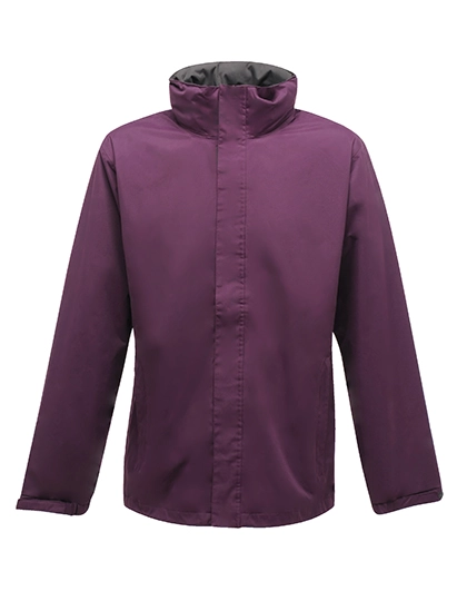 Ardmore Jacket zum Besticken und Bedrucken in der Farbe Majestic Purple-Seal Grey (Solid) mit Ihren Logo, Schriftzug oder Motiv.