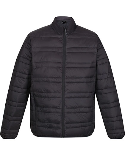 Firedown Down-Touch Padded Jacket zum Besticken und Bedrucken in der Farbe Black-Black mit Ihren Logo, Schriftzug oder Motiv.