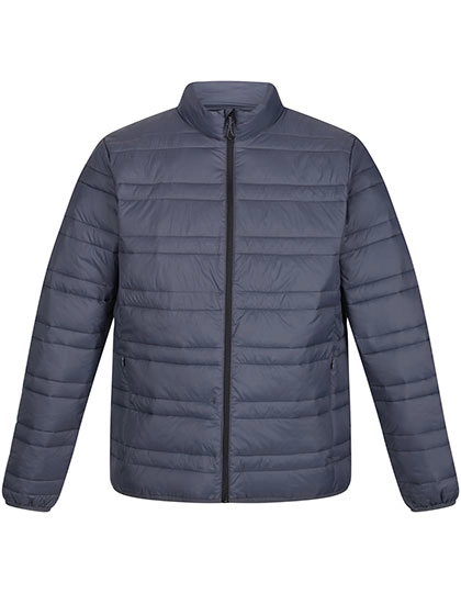 Firedown Down-Touch Padded Jacket zum Besticken und Bedrucken in der Farbe Seal Grey-Black mit Ihren Logo, Schriftzug oder Motiv.