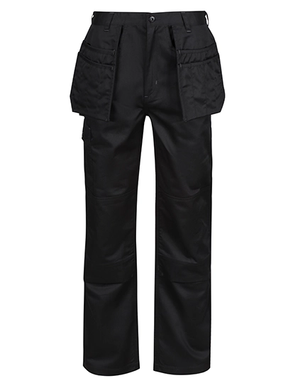 Pro Cargo Holster Trouser zum Besticken und Bedrucken in der Farbe Black mit Ihren Logo, Schriftzug oder Motiv.