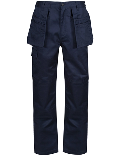 Pro Cargo Holster Trouser zum Besticken und Bedrucken in der Farbe Navy mit Ihren Logo, Schriftzug oder Motiv.