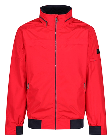 Finn Jacket zum Besticken und Bedrucken in der Farbe True Red mit Ihren Logo, Schriftzug oder Motiv.