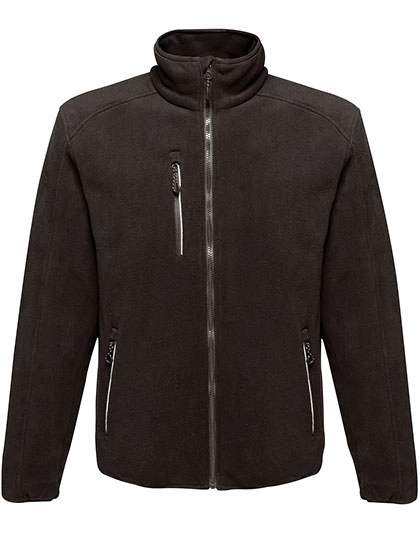 Omicron III Waterproof Breathable Fleece Jacket zum Besticken und Bedrucken in der Farbe Black mit Ihren Logo, Schriftzug oder Motiv.