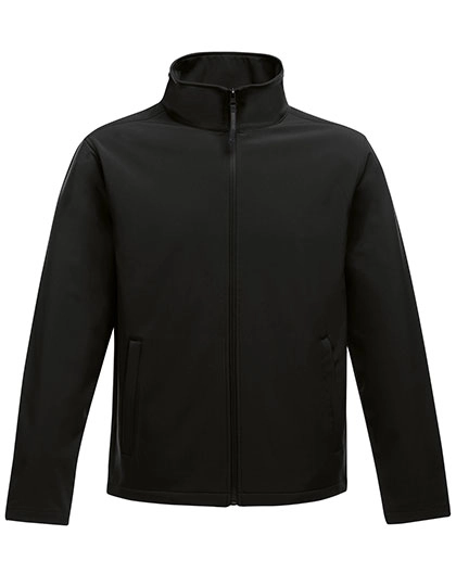 Ablaze Printable Softshell Jacket zum Besticken und Bedrucken in der Farbe Black-Black mit Ihren Logo, Schriftzug oder Motiv.