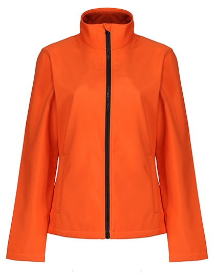 Ablaze Printable Softshell Jacket zum Besticken und Bedrucken in der Farbe Magma Orange-Black mit Ihren Logo, Schriftzug oder Motiv.