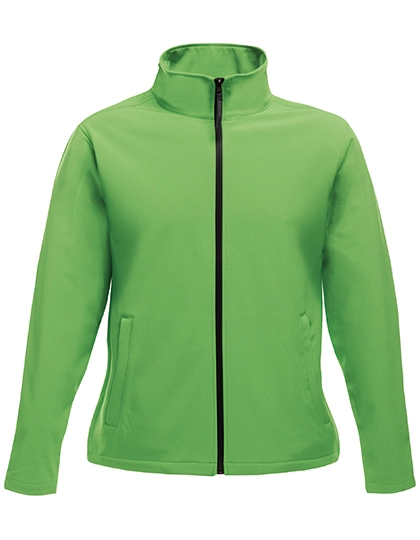 Women´s Ablaze Printable Softshell Jacket zum Besticken und Bedrucken in der Farbe Extreme Green-Black mit Ihren Logo, Schriftzug oder Motiv.