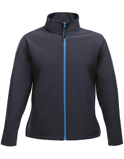 Women´s Ablaze Printable Softshell Jacket zum Besticken und Bedrucken in der Farbe Navy-French Blue mit Ihren Logo, Schriftzug oder Motiv.