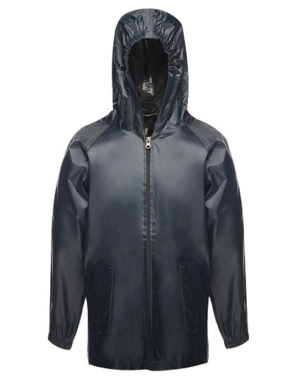 Kids´ Pro Stormbreak Waterproof Jacket zum Besticken und Bedrucken in der Farbe Navy mit Ihren Logo, Schriftzug oder Motiv.