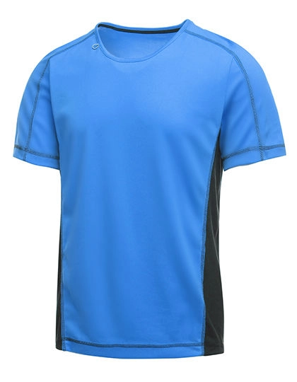 Beijing T-Shirt zum Besticken und Bedrucken in der Farbe Oxford Blue-Navy mit Ihren Logo, Schriftzug oder Motiv.