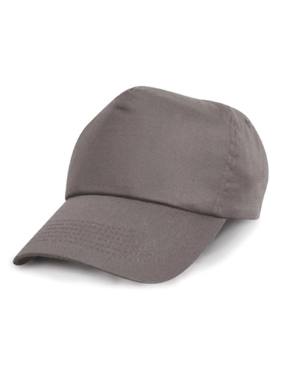 Cotton Cap zum Besticken und Bedrucken in der Farbe Grey mit Ihren Logo, Schriftzug oder Motiv.