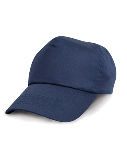 Cotton Cap zum Besticken und Bedrucken in der Farbe Navy mit Ihren Logo, Schriftzug oder Motiv.