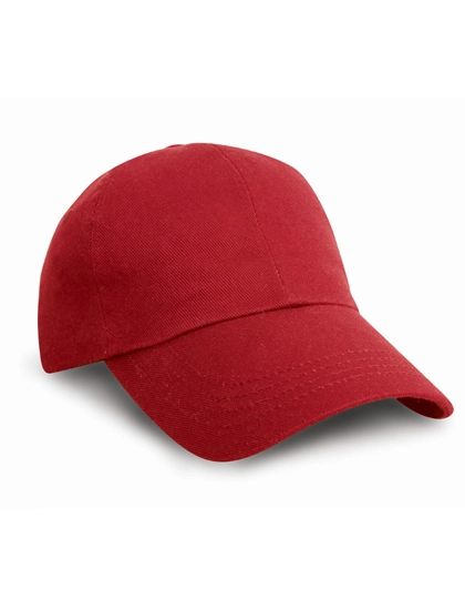 Heavy Cotton Drill Pro Style Cap zum Besticken und Bedrucken in der Farbe Red mit Ihren Logo, Schriftzug oder Motiv.