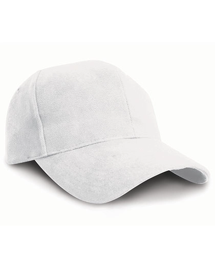 Pro-Style Heavy Cotton Cap zum Besticken und Bedrucken in der Farbe White mit Ihren Logo, Schriftzug oder Motiv.