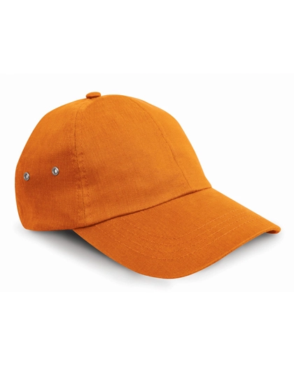 Plush Cap zum Besticken und Bedrucken in der Farbe Orange mit Ihren Logo, Schriftzug oder Motiv.