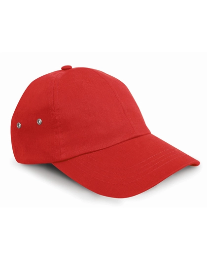 Plush Cap zum Besticken und Bedrucken in der Farbe Red mit Ihren Logo, Schriftzug oder Motiv.