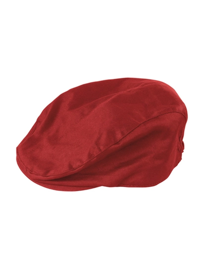 Gatsby Cap zum Besticken und Bedrucken in der Farbe Red mit Ihren Logo, Schriftzug oder Motiv.