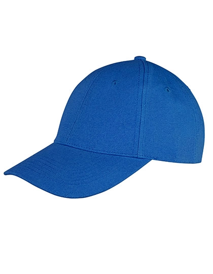 Memphis Brushed Cotton Low Profile Cap zum Besticken und Bedrucken in der Farbe Azure mit Ihren Logo, Schriftzug oder Motiv.