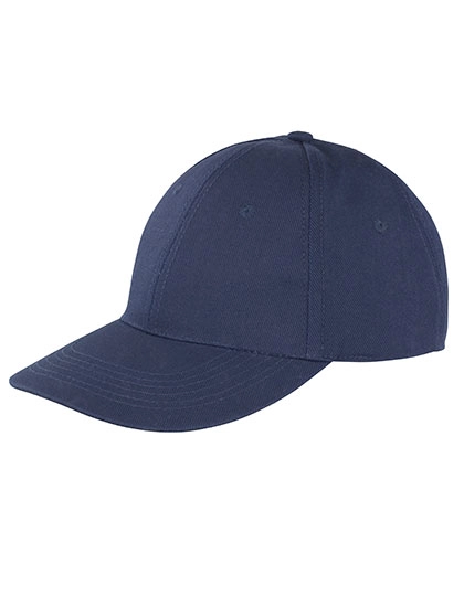 Memphis Brushed Cotton Low Profile Cap zum Besticken und Bedrucken in der Farbe Navy mit Ihren Logo, Schriftzug oder Motiv.