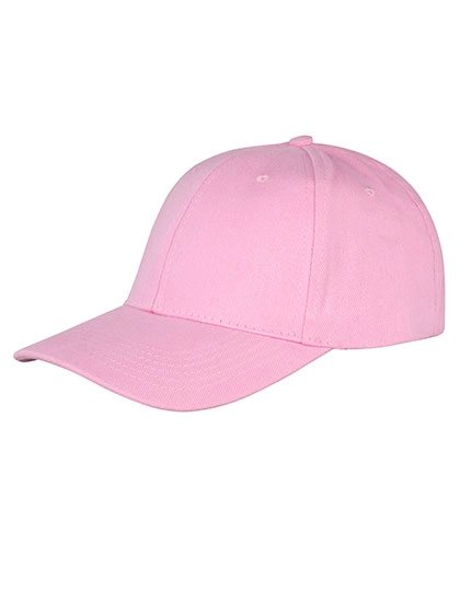 Memphis Brushed Cotton Low Profile Cap zum Besticken und Bedrucken in der Farbe Pink mit Ihren Logo, Schriftzug oder Motiv.