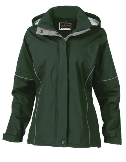 Women´s Urban Fell Lightweight Technical Jacket zum Besticken und Bedrucken in der Farbe Moss Green mit Ihren Logo, Schriftzug oder Motiv.