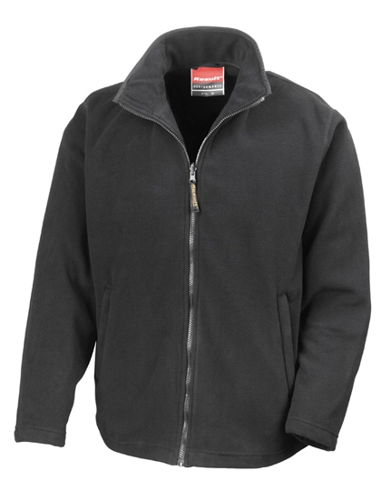 Horizon High Grade Microfleece Jacket zum Besticken und Bedrucken in der Farbe Black mit Ihren Logo, Schriftzug oder Motiv.