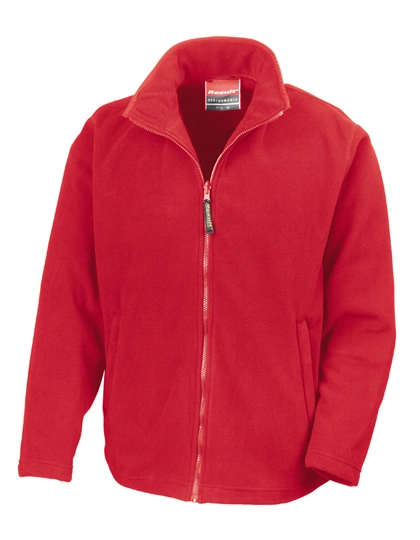 Horizon High Grade Microfleece Jacket zum Besticken und Bedrucken in der Farbe Cardinal Red mit Ihren Logo, Schriftzug oder Motiv.