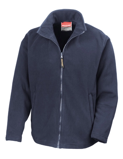 Horizon High Grade Microfleece Jacket zum Besticken und Bedrucken in der Farbe Navy mit Ihren Logo, Schriftzug oder Motiv.