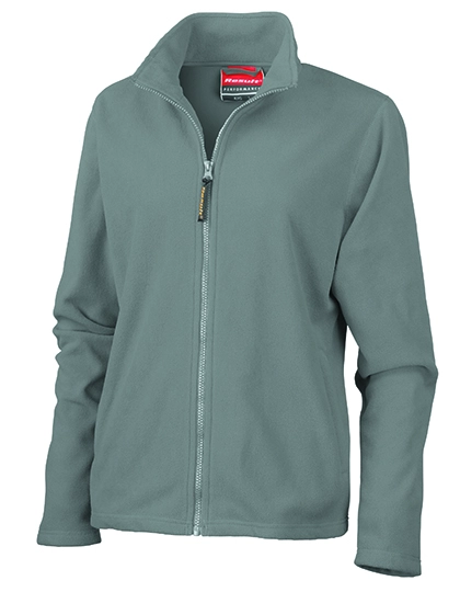 Women´s Horizon High Grade Microfleece Jacket zum Besticken und Bedrucken in der Farbe Dove Grey mit Ihren Logo, Schriftzug oder Motiv.