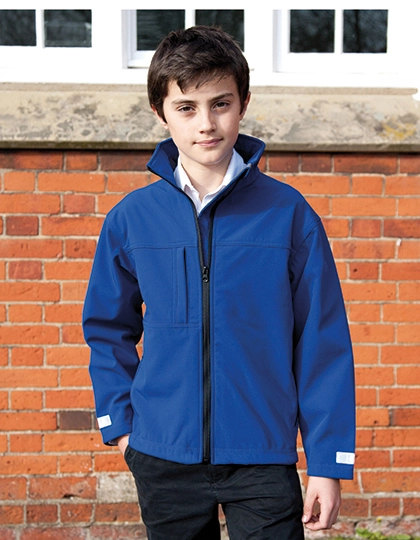 Youth Classic Soft Shell Jacket zum Besticken und Bedrucken mit Ihren Logo, Schriftzug oder Motiv.