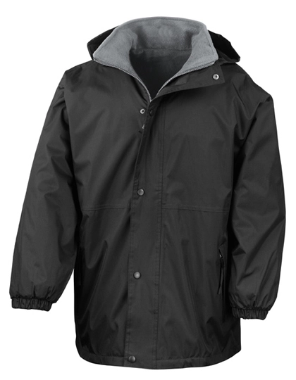 Reversible Stormdri 4000 Jacket zum Besticken und Bedrucken in der Farbe Black-Grey mit Ihren Logo, Schriftzug oder Motiv.