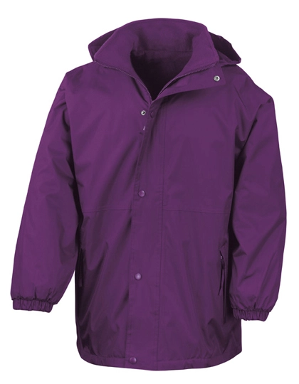 Reversible Stormdri 4000 Jacket zum Besticken und Bedrucken in der Farbe Purple-Purple mit Ihren Logo, Schriftzug oder Motiv.