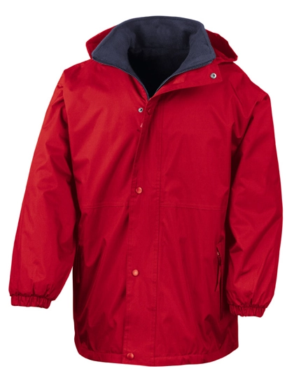 Reversible Stormdri 4000 Jacket zum Besticken und Bedrucken in der Farbe Red-Navy mit Ihren Logo, Schriftzug oder Motiv.