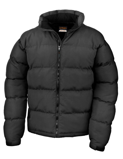 Holkham Down Feel Jacket zum Besticken und Bedrucken in der Farbe Black mit Ihren Logo, Schriftzug oder Motiv.