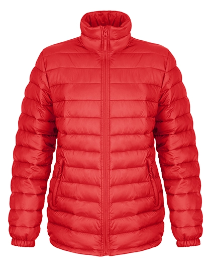 Women´s Ice Bird Padded Jacket zum Besticken und Bedrucken in der Farbe Red mit Ihren Logo, Schriftzug oder Motiv.