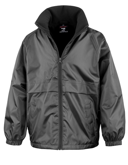 Microfleece Lined Jacket zum Besticken und Bedrucken in der Farbe Black mit Ihren Logo, Schriftzug oder Motiv.