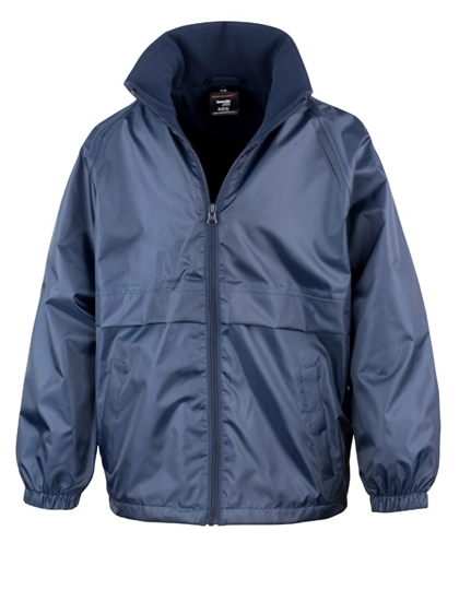 Microfleece Lined Jacket zum Besticken und Bedrucken in der Farbe Navy mit Ihren Logo, Schriftzug oder Motiv.